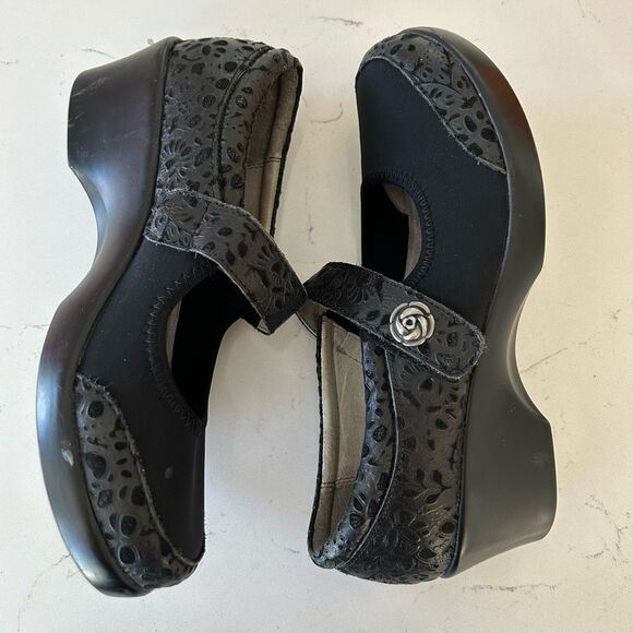 ALEGRIA Mary Janes maya tile me more shoes size 8.5 comfort whimsigoth fairy cor - Picture 5 of 8